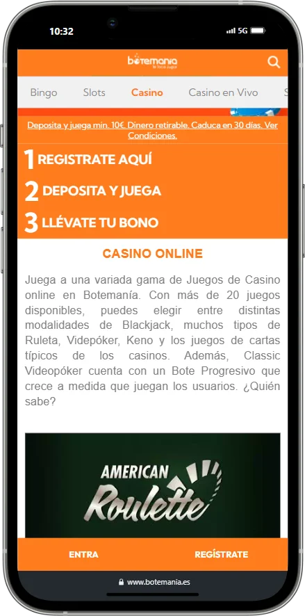 App Botemania para Iphone